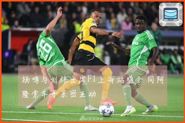 杨鸣与刘炜出席F1上海站盛会 同阿隆索车手亲密互动